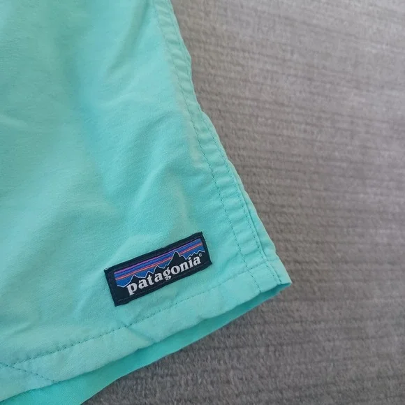 Patagonia Baggies Shorts Mens M Blue 4" Inseam Swim Trunks Lined Trail Gorp - Picture 3 of 10